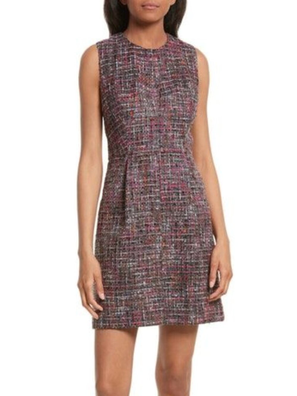 MILLY Women's Coco Tweed Sheath Dress Size 6